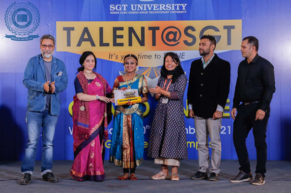 SGT university organized an event talent@SGT (talent hunt) 2021