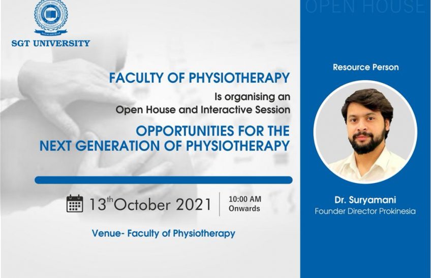 OPPORTUNITIES FOR THE NEXT GENERATION OF PHYSIOTHERAPY